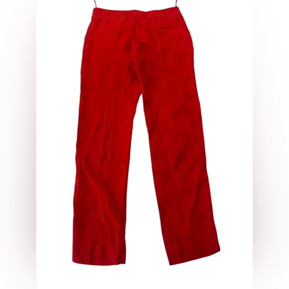 Zadig & Voltaire prune jac paisley red tailored trousers - Picture 7 of 11